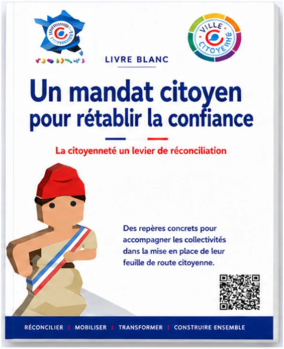 Couverture du Livre blanc : Un mandat citoyen pour rétablir la confiance