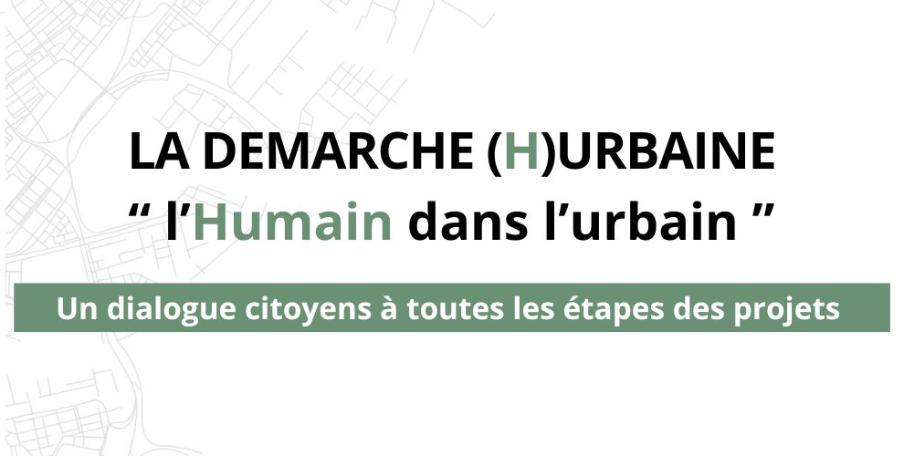 Visuel de la démarche (H)urbaine développé avec Kaufman & Broad.